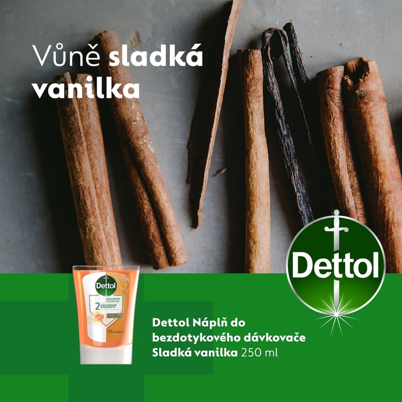 Dettol Náplň do bezdotykového dávkovače med a vanilka
