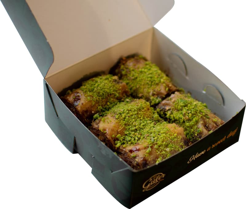 Gülerfamily Baklava with pistachio and chocolate