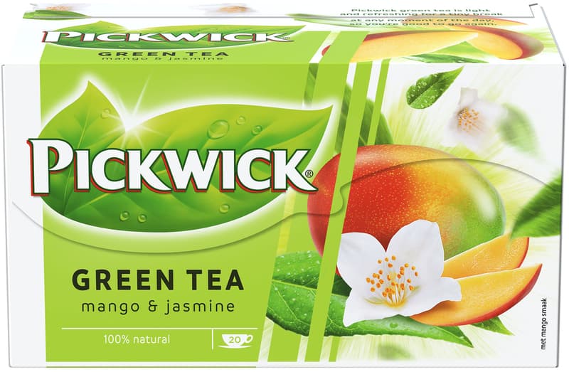 Pickwick Green tea mango and jasmin