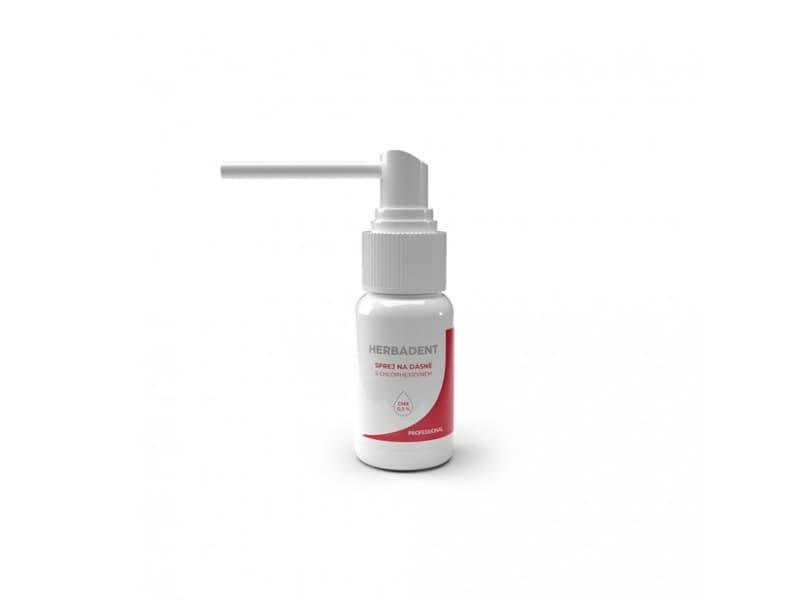 HERBADENT PROFES.sprej na dásně s chlorhex.25ml