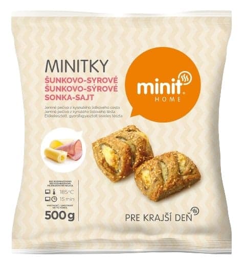 Minit Home Minitky ham and cheese