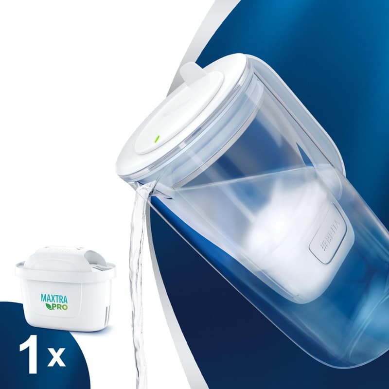 Brita Glass kettle light blue 2.5 l