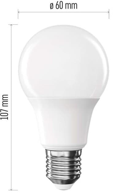 Emos LED žárovka Classic A60 7W E27, teplá bílá