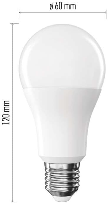 Emos LED žárovka Classic A60 13W E27, teplá bílá