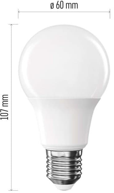 Emos LED žárovka Classic A60 7W E27, teplá bílá