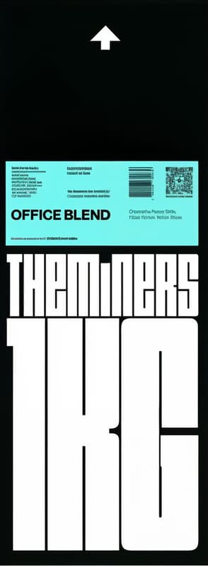The Miners Office Blend espresso coffee beans