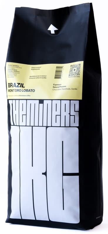 The Miners Coffee Brasil Monteiro Lobato espresso coffee beans