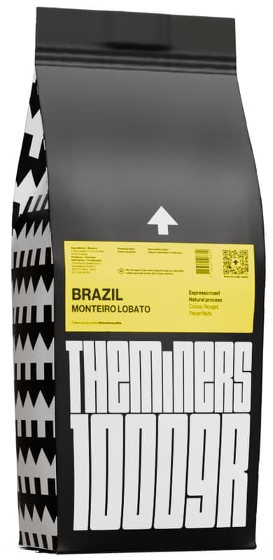 The Miners Coffee Brasil Monteiro Lobato espresso coffee beans