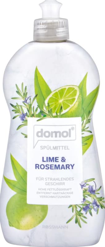 Domol Lime and rose washing-up liquid