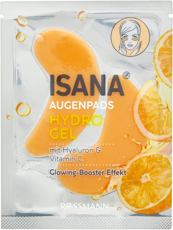 Isana Eye pillows orange&vitamin C