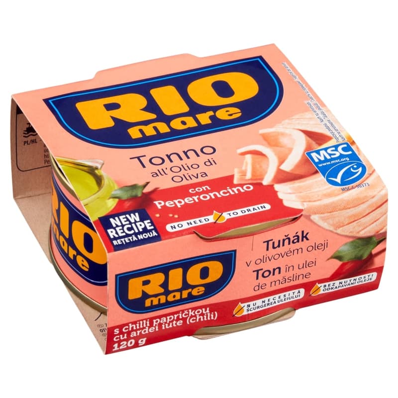 Rio Mare tuna with chilli pepper
