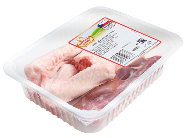 Vodňanská kachna Duck soup mix with giblets