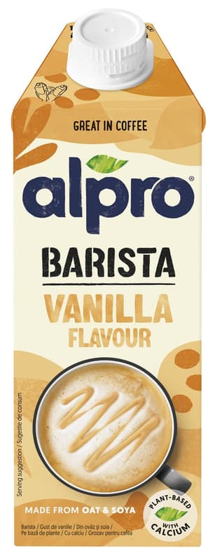 Alpro Barista ovesno-sójový nápoj s vanilkovou příchutí