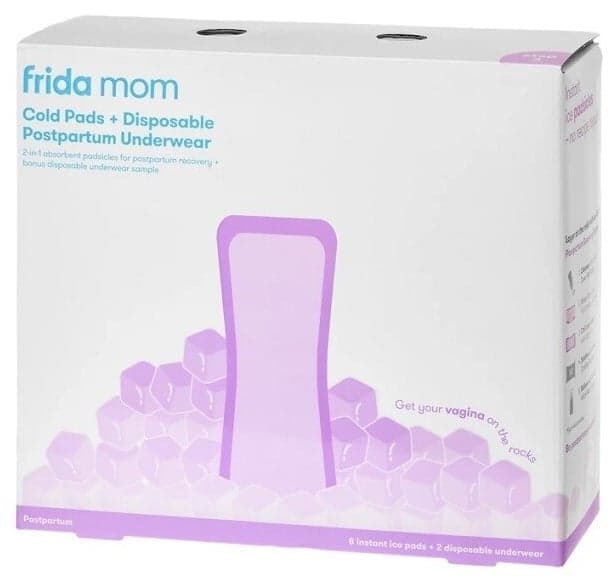 Frida Mom chlad.absorpční vložky 8ks+popor.kal.2ks