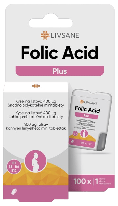 LIVSANE Folic Acid Plus tbl.100