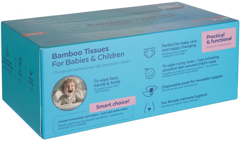 Canpol babies Bambusové ubrousky
