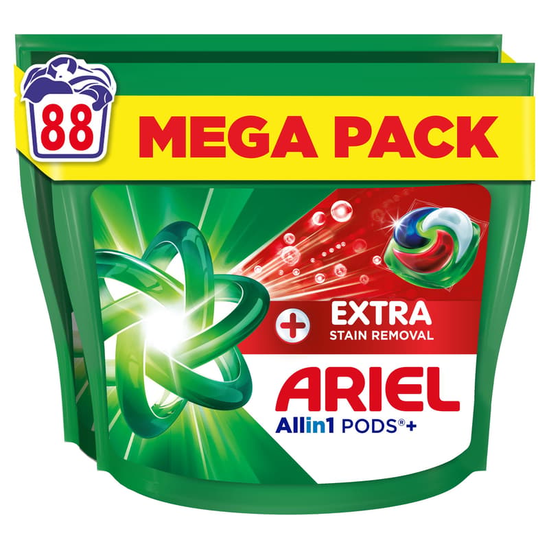 Ariel Extra Clean Allin1 + washing capsules