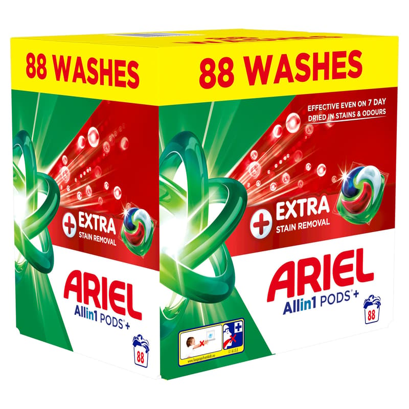 Ariel Extra Clean Allin1 + washing capsules