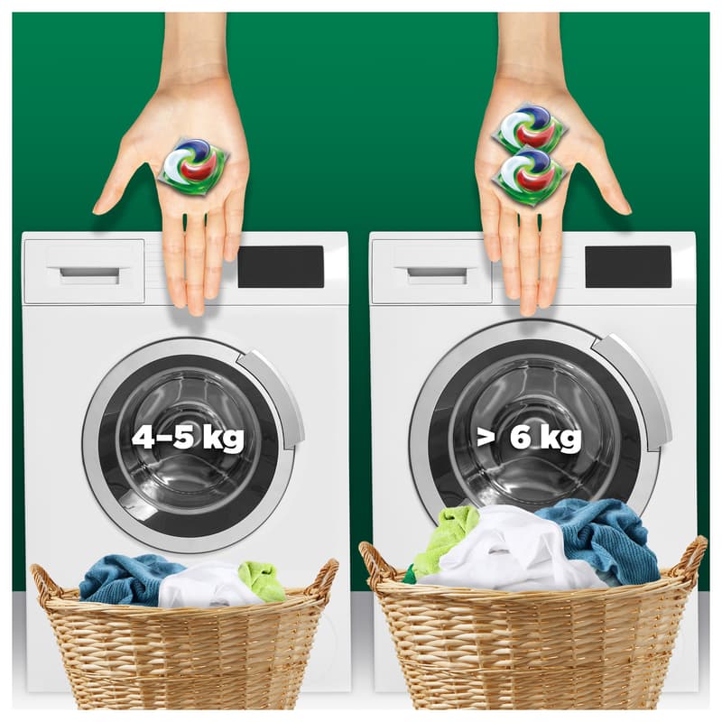 Ariel Extra Clean Allin1 + washing capsules