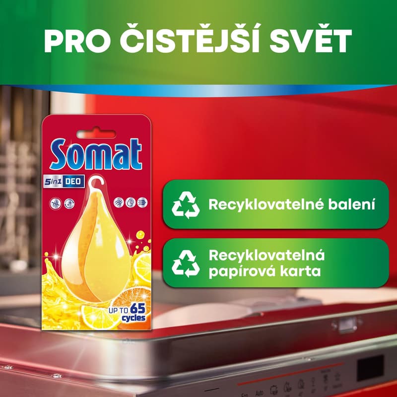Somat Deo Perls dishwasher fragrance Lemon & Orange