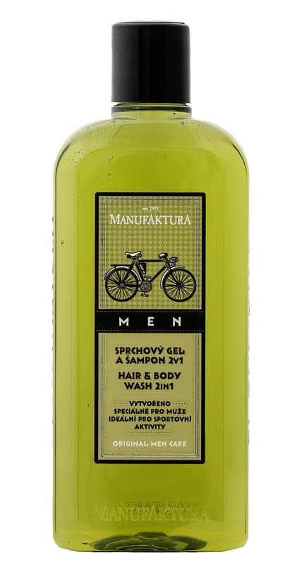 Manufaktura Men's shower gel and shampoo 2in1 MEN & Bicycle