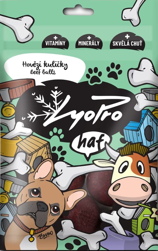 Beef balls for dogs