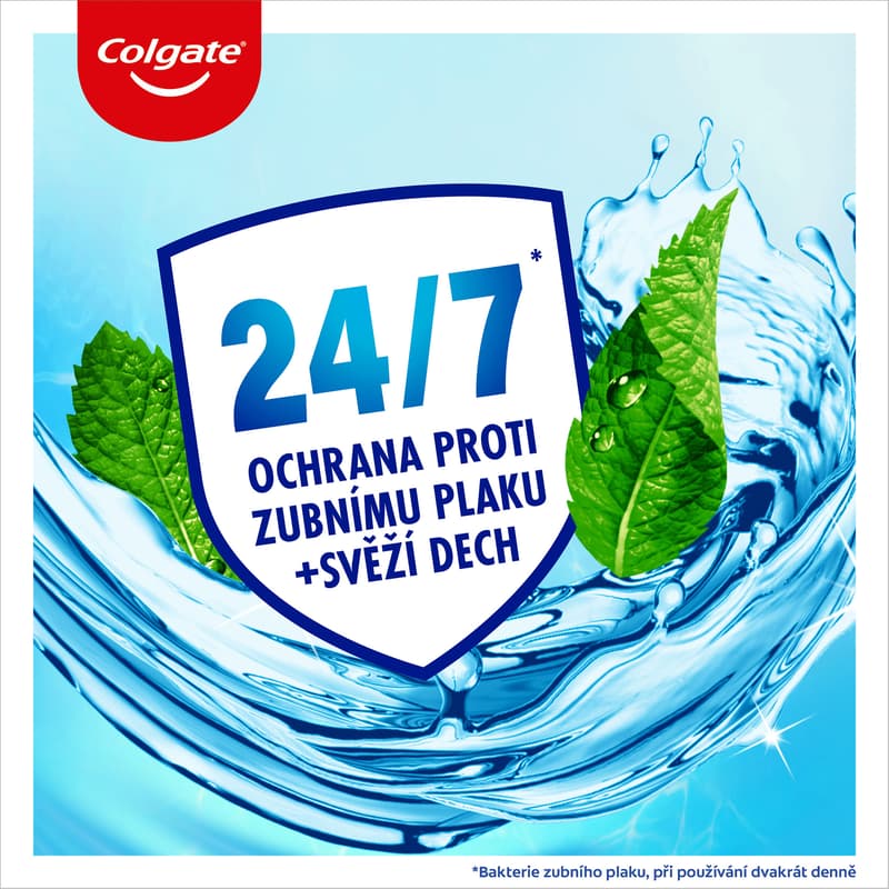 Colgate Plax Cool Mint alcohol-free mouthwash