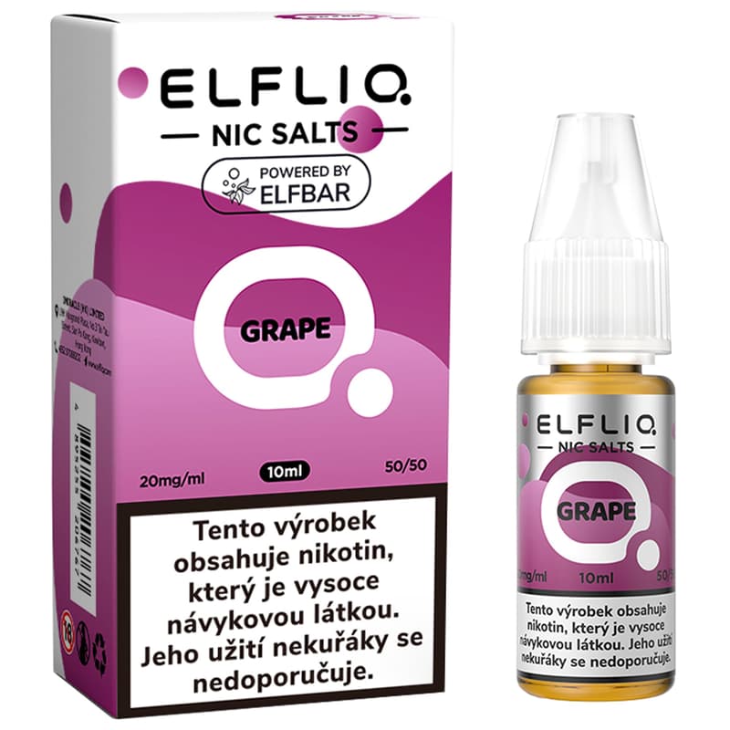 EFLIQ E-liquid Elf Bar grapes 20 mg