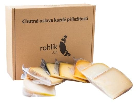 Rohlik.cz Cheese box for cheese lovers