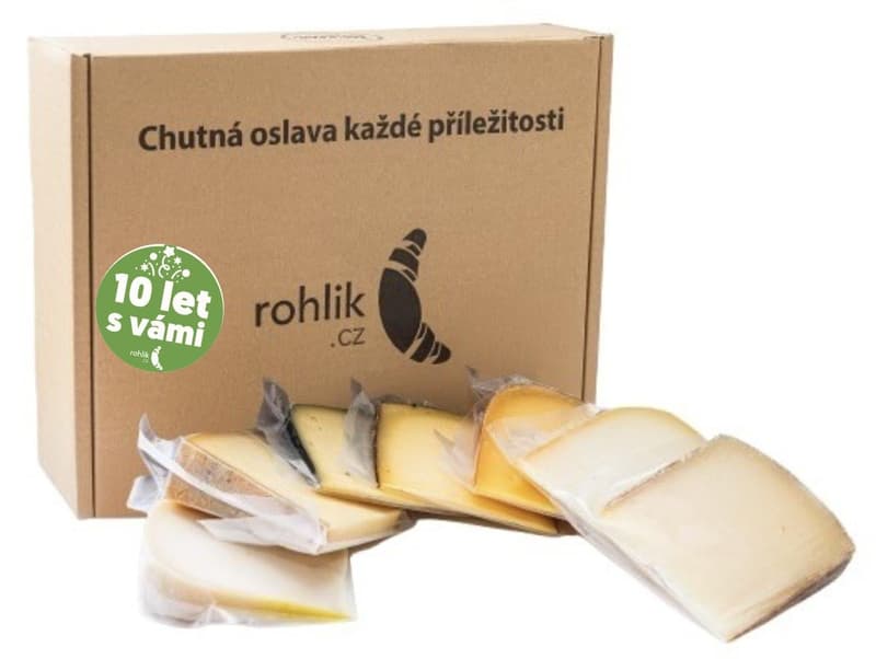 Rohlik.cz Cheese box for cheese lovers