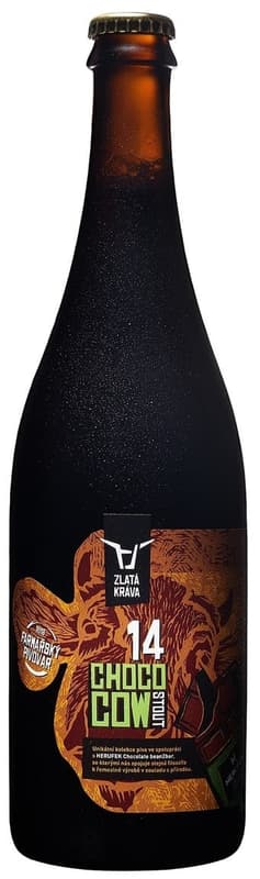 Zlatá kráva 14 choco cow stout