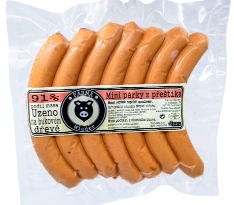 Farma Wieder Mini sausages from přeštík