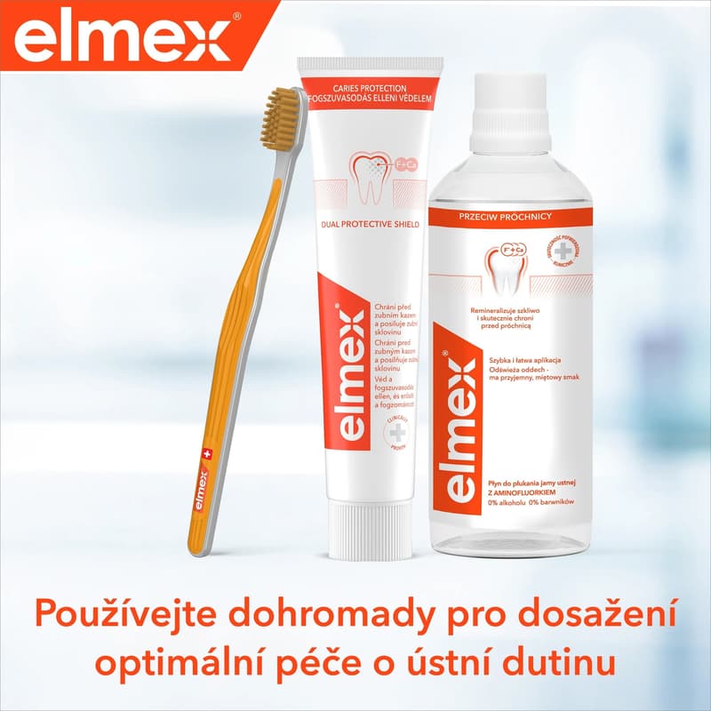 elmex Caries Protection toothpaste against tooth decay