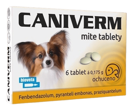 Caniverm mite tbl.6x0.175g a.u.v.