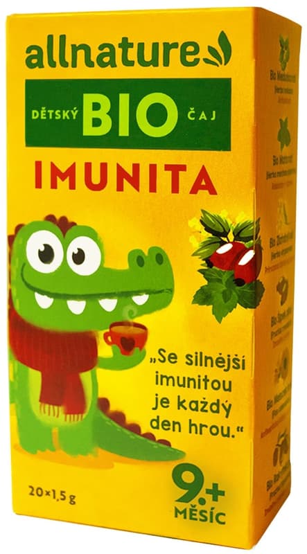 Allnature Organic Children's Immunity Tea 20×1,5 g