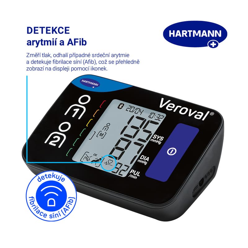 Tonometr digi.VerovalCompact+connect pažní+adaptér