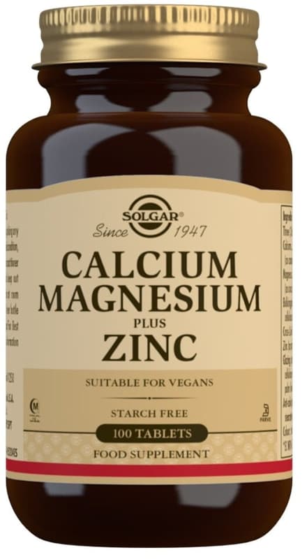 Solgar Calcium Magnesium Zinc tbl.100