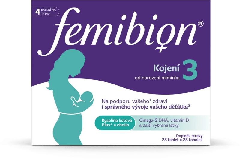 Femibion 3 Kojení tbl.28 + tob.28