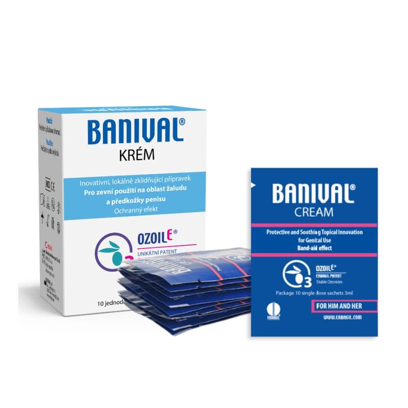 BANIVAL cream sachets 10x3g
