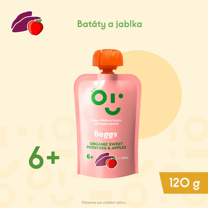 Beggs BIO Batáty a jablka