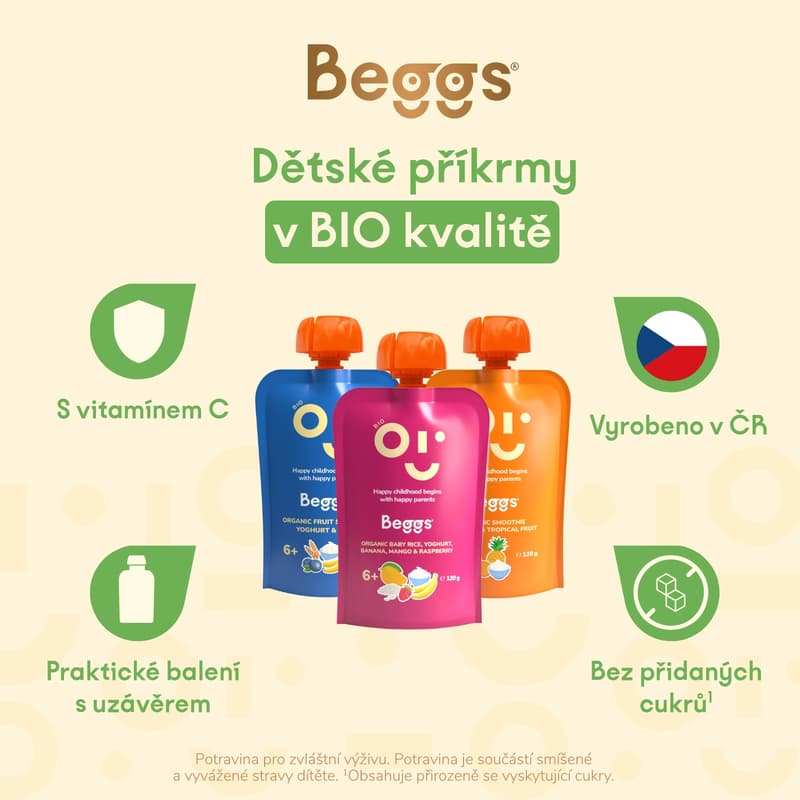 Beggs BIO Mrkev a jablka