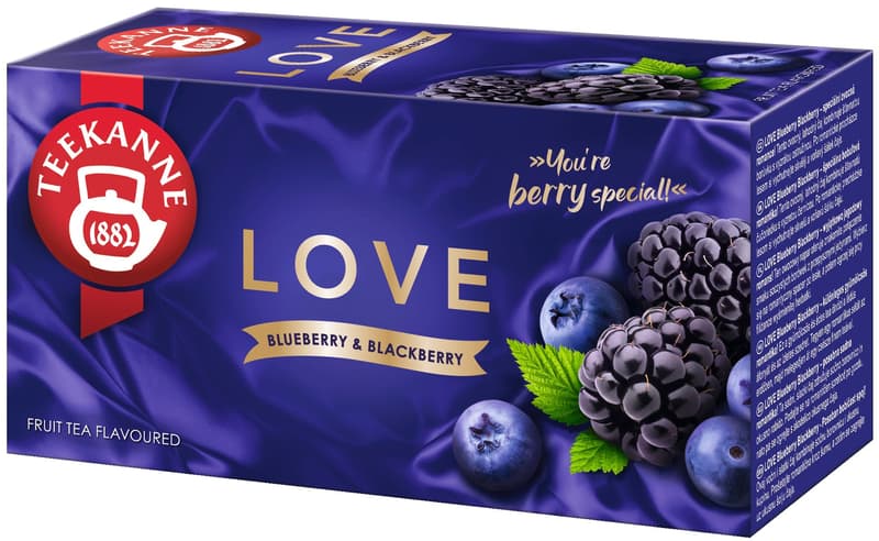 Teekanne Love Blueberry Blackberry tea