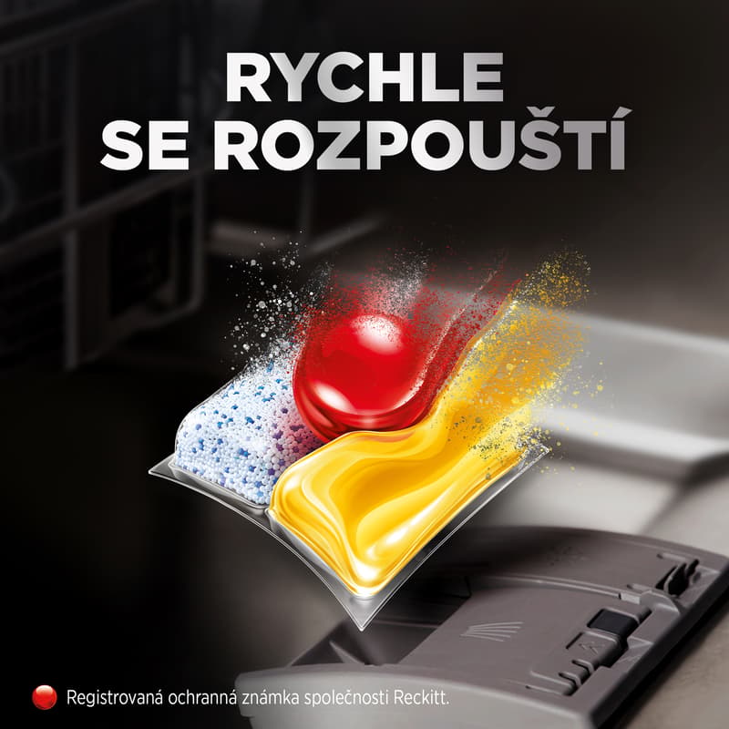 Finish Ultimate All in 1 Lemon Sparkle kapsle do myčky nádobí