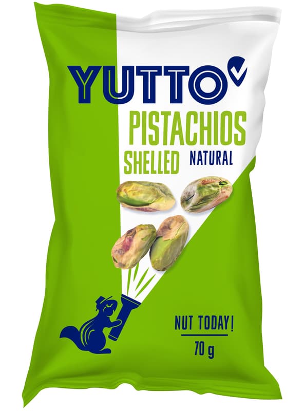 Yutto Kalifornské loupané pistácie natural