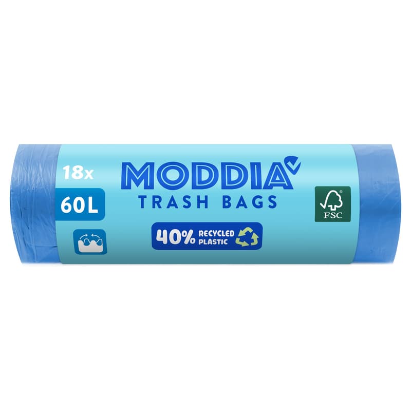 Moddia Garbage bags 60 l tying