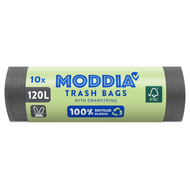 Moddia Odpadkové pytle 120 l se zatahovací páskou