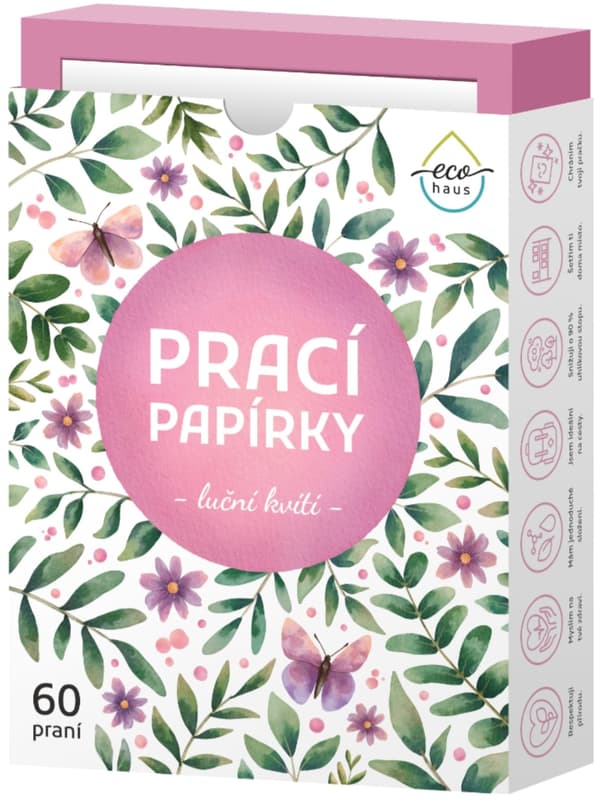 EcoHaus Prací papírky luční kvítí