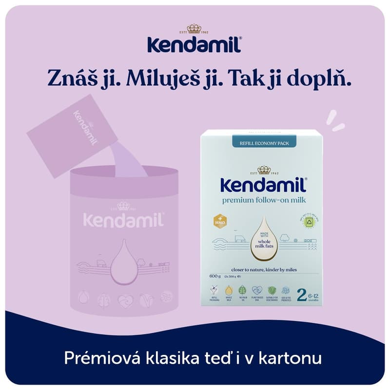 Kendamil Premium Box continuation milk 2