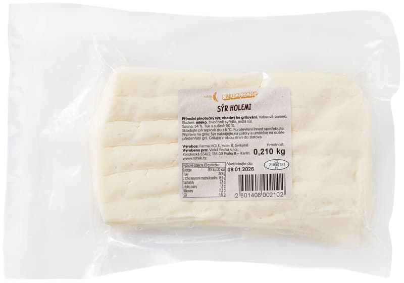 Rohlik.cz Holemi cheese