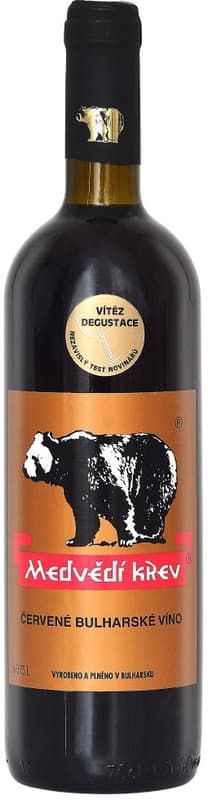 Bears blood Red wine